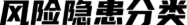 风险隐患分类